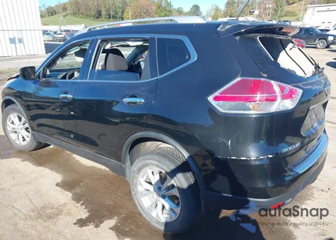 2016 Nissan Rogue Sv z USA, uszkodzony, nr VIN KNMAT2MVXGP598645
